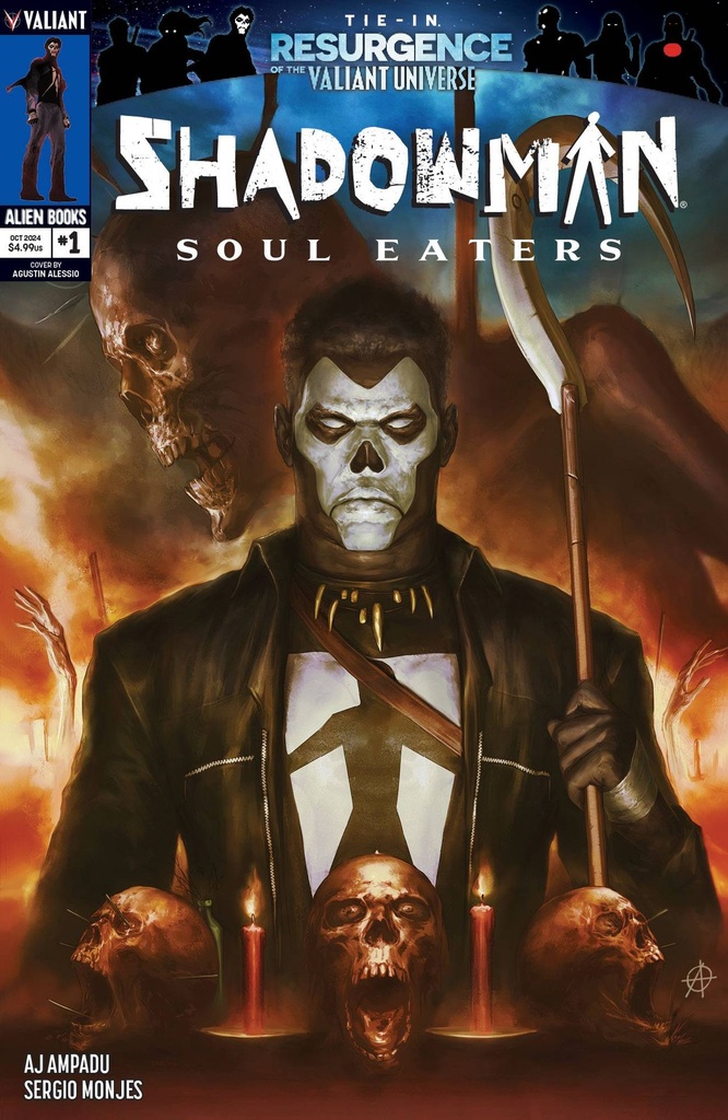 Shadowman: Soul Eaters #1 of 4 (Cover A Agustin Alessio)