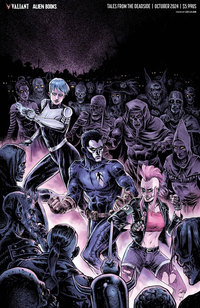 Shadowman & Punk Mambo: Tales From The Deadside #1 (Cover F Leo Lujan Virgin Variant)