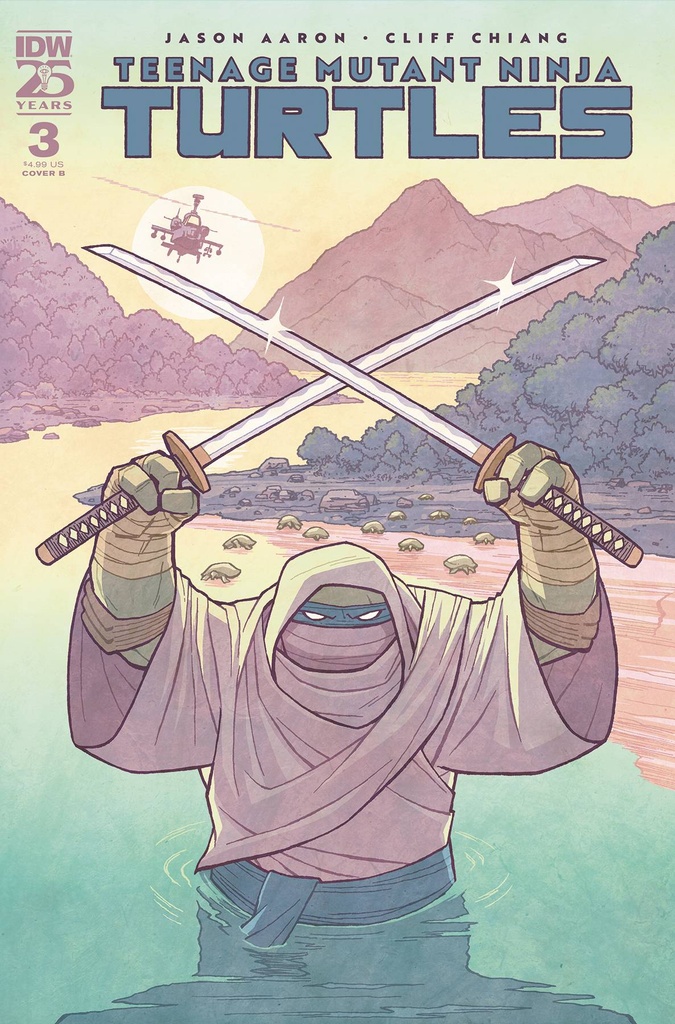 Teenage Mutant Ninja Turtles #3 (Cover B Cliff Chiang)