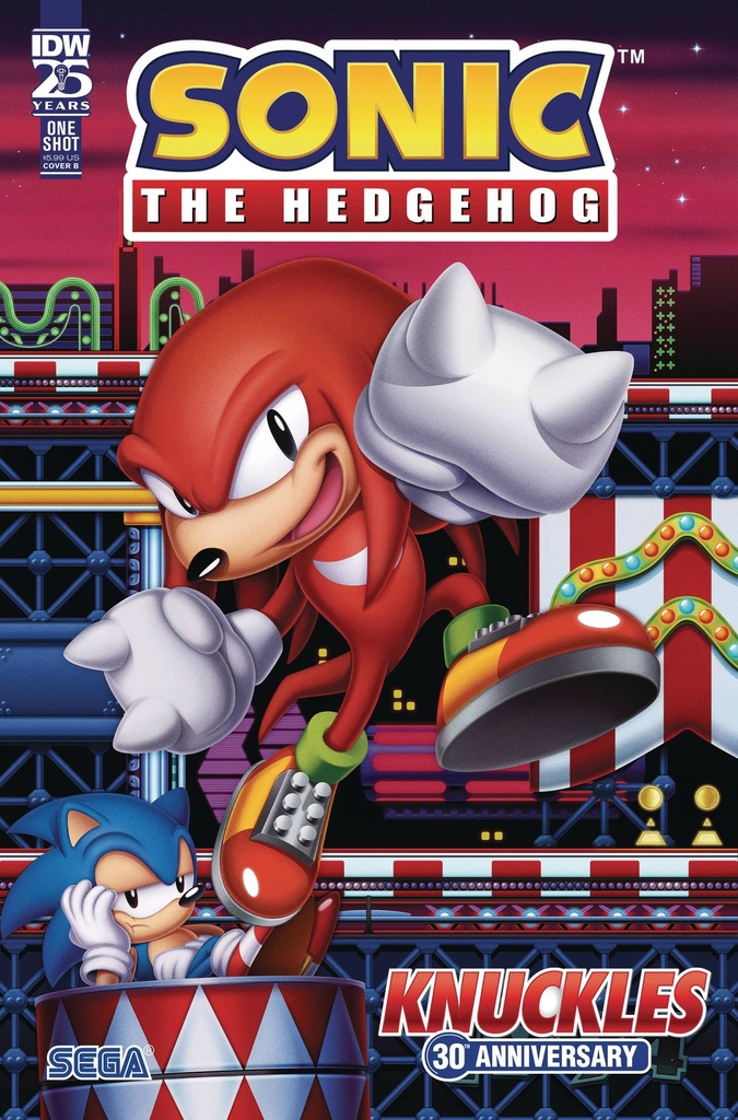 Sonic The Hedgehog: Knuckles' 30th Anniversary Special #1 (Cover B Mark Hughes)