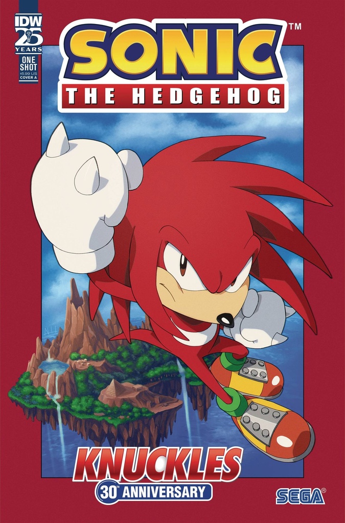 Sonic The Hedgehog: Knuckles' 30th Anniversary Special #1 (Cover A Aaron Hammerstrom)