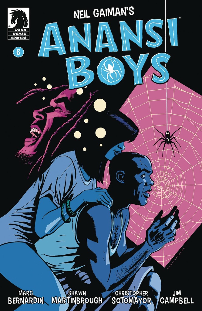 Neil Gaiman's Anansi Boys #6 (Cover B Shawn Martinbrough)