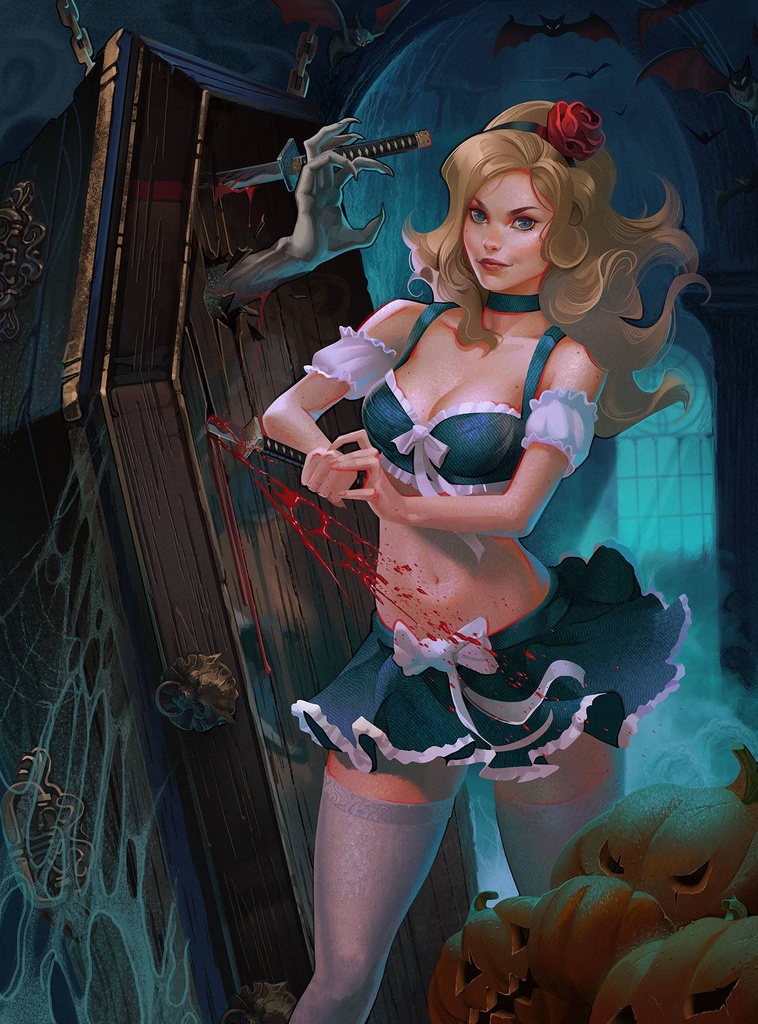 Grimm Fairy Tales: 2024 Halloween - Cinderella's Monster Mash #1 (Cover C Igor Lomov)