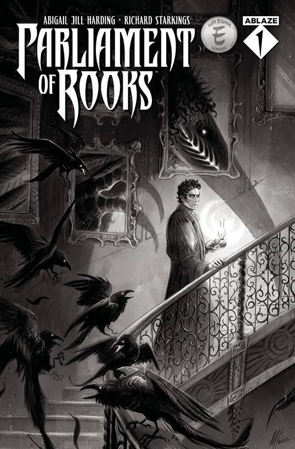 Parliament of Rooks #1 (Cover B Abigail Jill Harding B&W Variant)