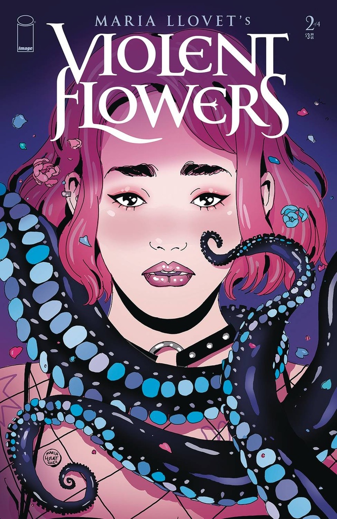 Maria Llovet's Violent Flowers #2 of 4 (Cover B Maria Llovet)