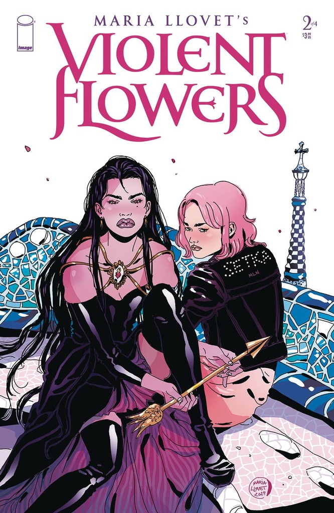 Maria Llovet's Violent Flowers #2 of 4 (Cover A Maria Llovet)