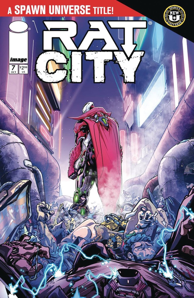 Rat City #7 (Cover B Ze Carlos)