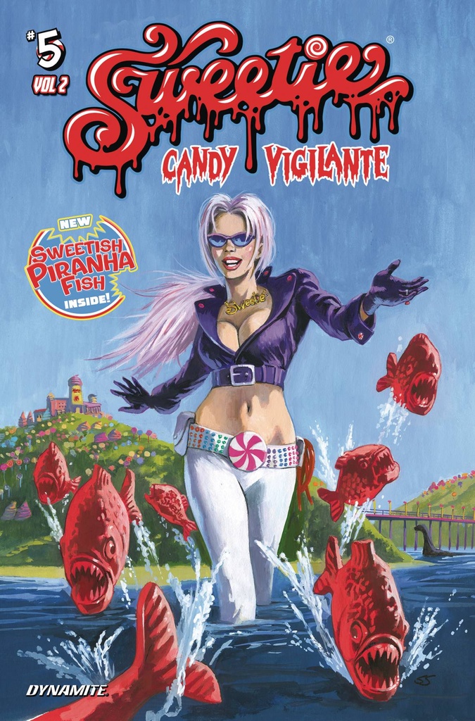 Sweetie Candy Vigilante Vol. 2 #5 (Cover A Stephen Sistilli Blue Cover)