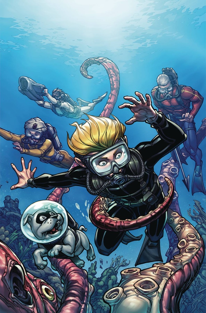 Jonny Quest #3 (Cover E Chad Hardin Limited Virgin Variant)