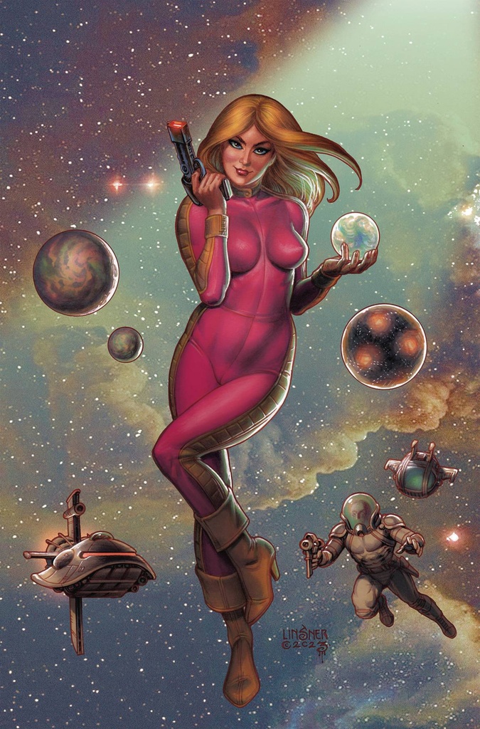 Barbarella #1 (Cover I Joseph Michael Linsner Limited Virgin Variant)