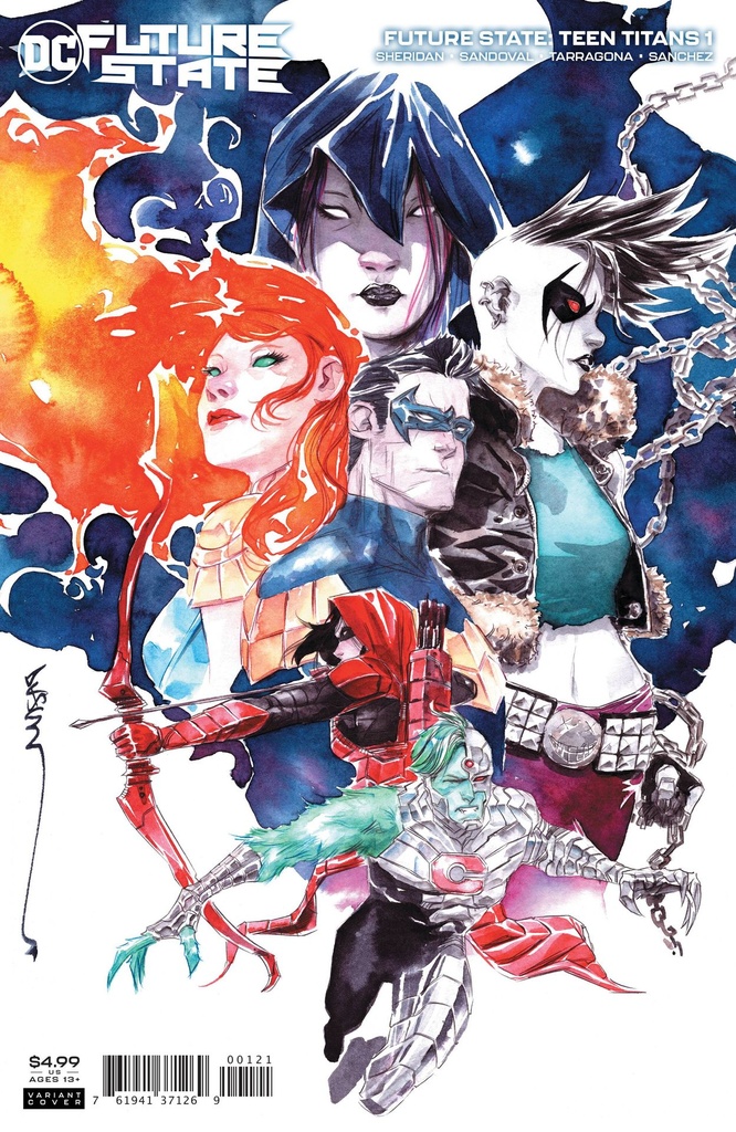 Future State: Teen Titans #1 (Cover B Dustin Nguyen Card Stock Variant)