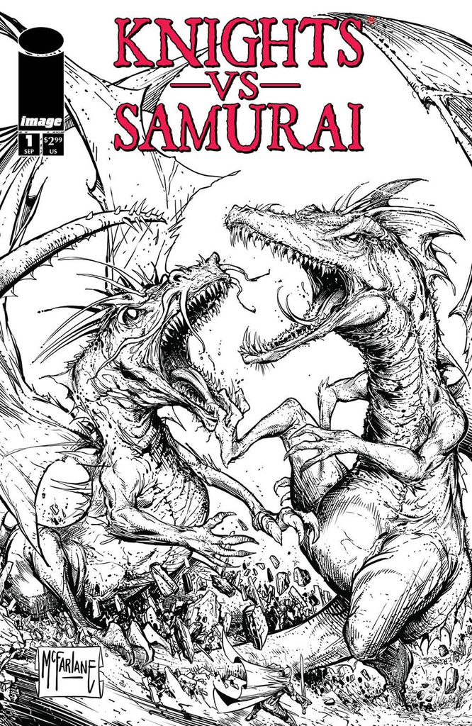 Knights vs. Samurai #1 (Cover C Todd McFarlane)