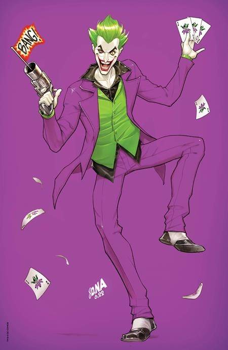 Joker: The Man Who Stopped Laughing #1 (Cover D David Nakayama Madness Foil Variant)