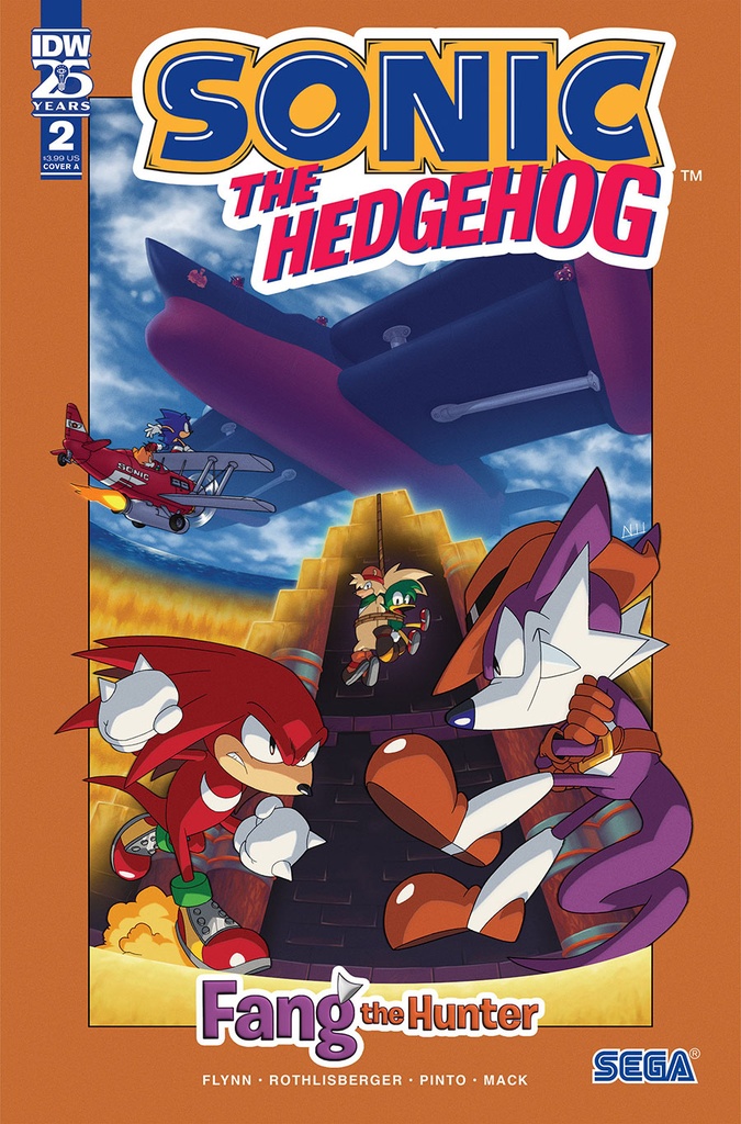 Sonic the Hedgehog: Fang the Hunter #2 (Cover A Aaron Hammerstrom)