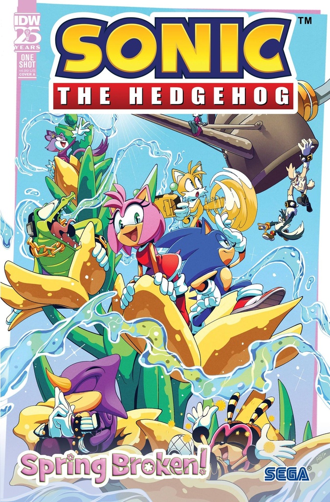 Sonic the Hedgehog: Spring Broken! #1 (Cover A Adam Bryce Thomas)