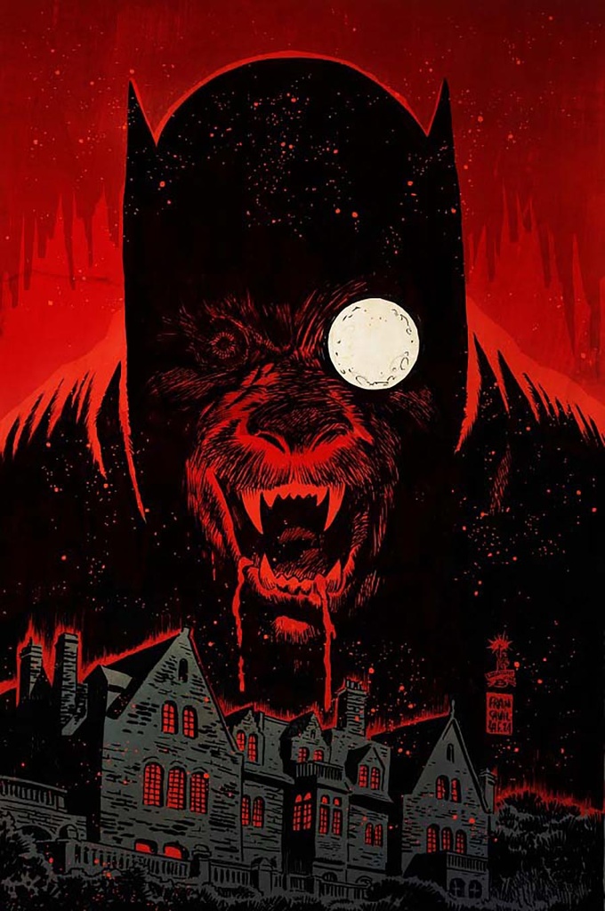 Batman: Full Moon #2 of 4 (Cover B Francesco Francavilla Card Stock Variant)