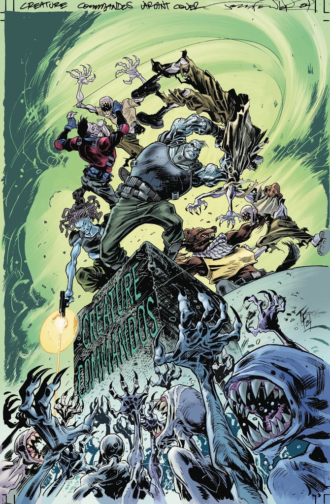 DC Horror Presents: Creature Commandos #2 of 6 (Cover B Tom Fowler Card Stock Variant)