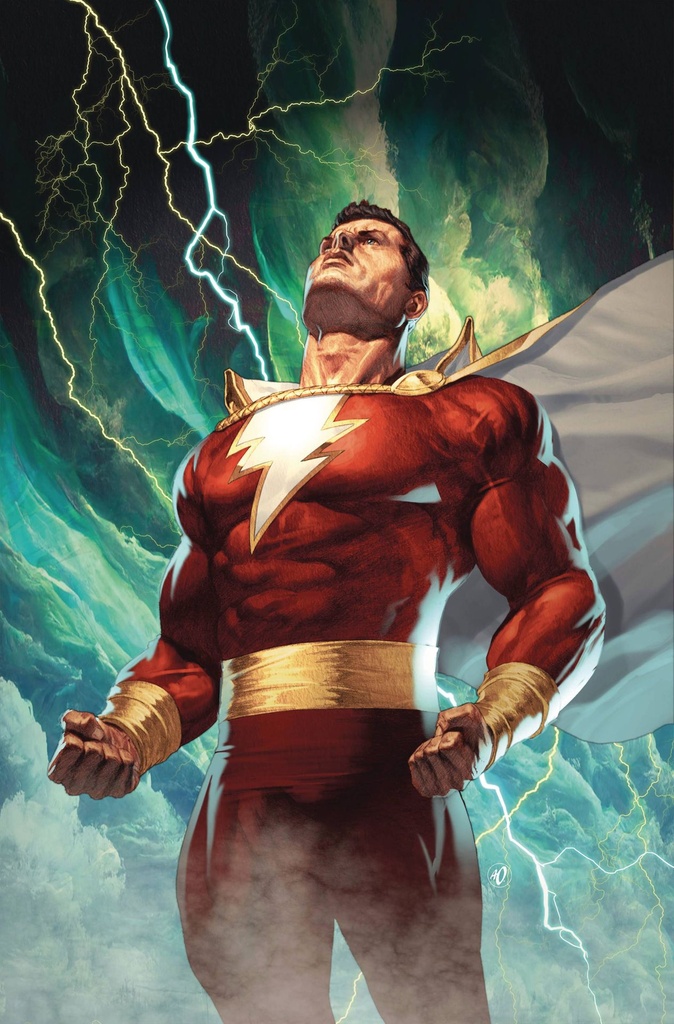 Shazam #17 (Cover B Ariel Olivetti Card Stock Variant)