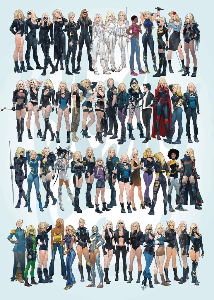 Black Canary: Best of the Best #1 (Cover C Otto Schmidt Wraparound Card Stock Variant)