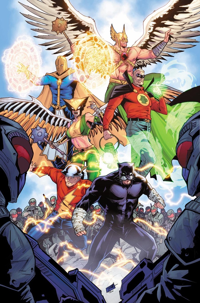 JSA #1 (Cover F Travis Mercer Foil Variant)