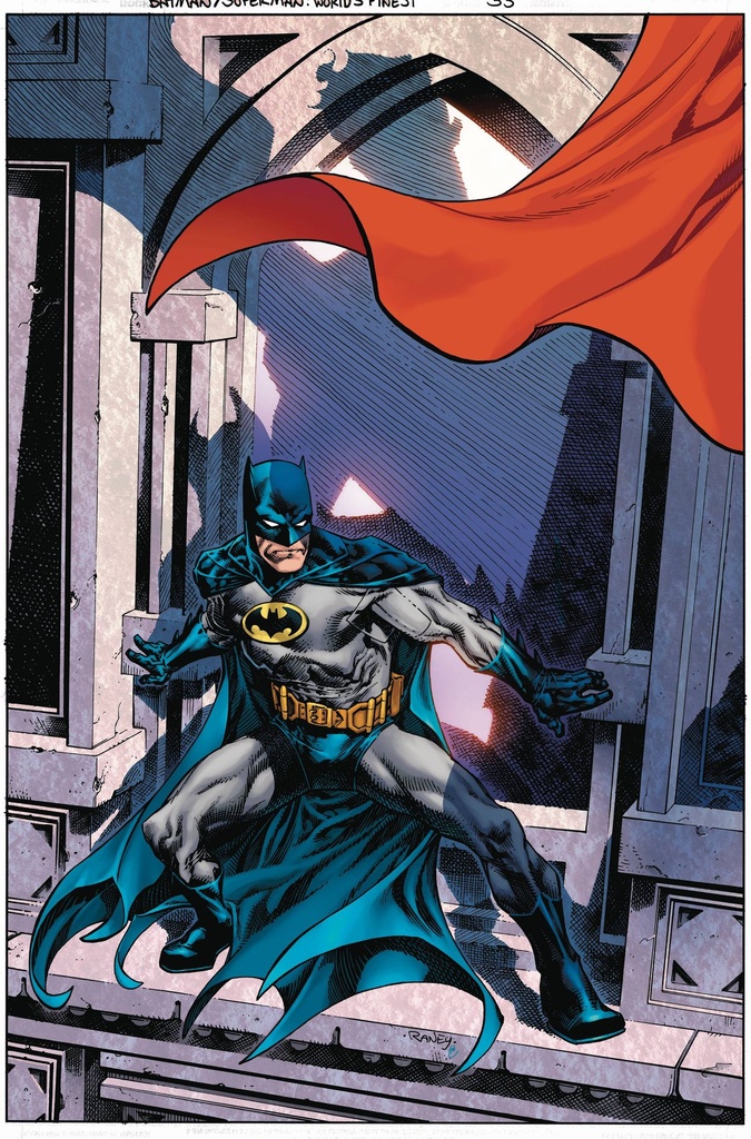 Batman/Superman: Worlds Finest #33 (Cover B Tom Raney Card Stock Variant)