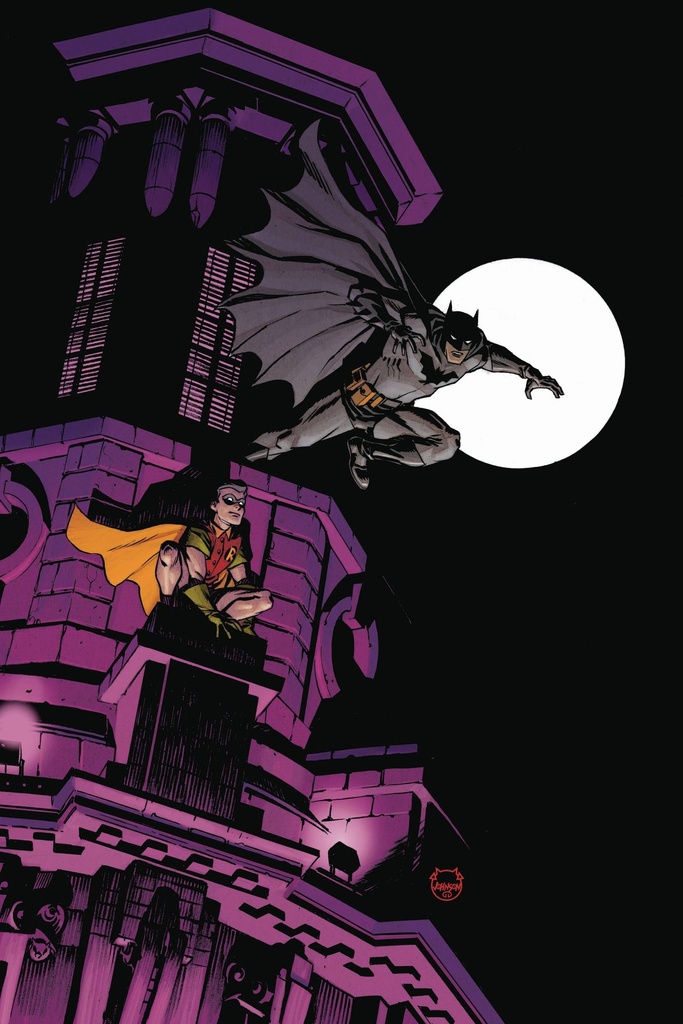 Batman and Robin: Year One #2 of 12 (Cover C Dave Johnson Card Stock Variant)