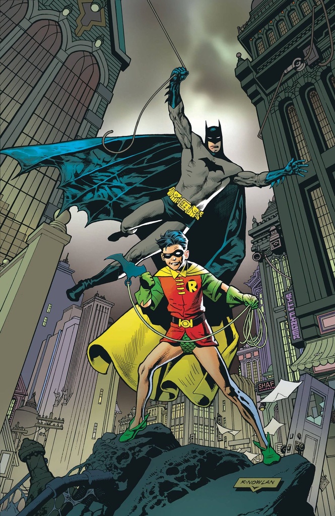 Batman and Robin: Year One #2 of 12 (Cover B Kevin Nowlan Card Stock Variant)