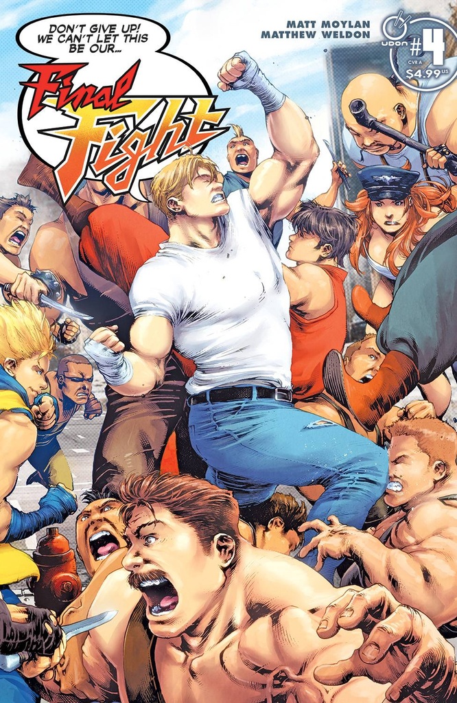 Final Fight #4 of 4 (Cover A Matthew Weldon)