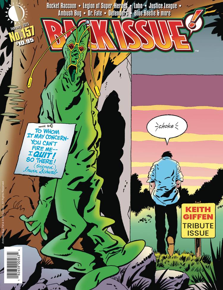 Back Issue! #157 (Keith Giffen Tribute Issue)