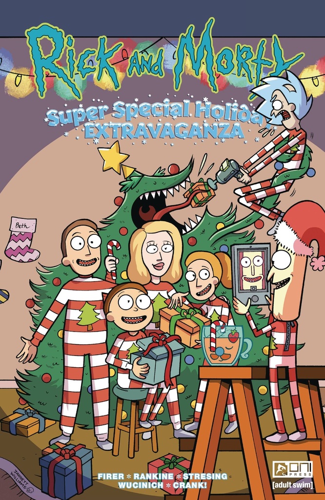 Rick and Morty: Super Special Holiday Extravaganza #1 (Cover A Jarrett Williams)