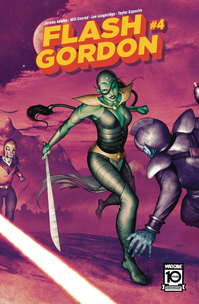 Flash Gordon #4 (Cover B Frazer Irving)