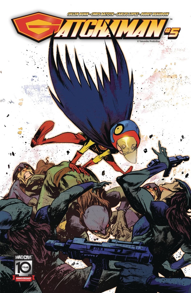 Gatchaman #5 (Cover B Sanford Greene Connecting Variant)