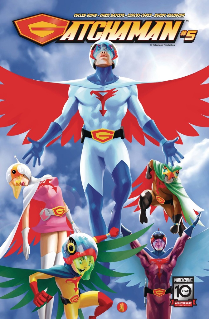 Gatchaman #5 (Cover A Inaki Miranda)