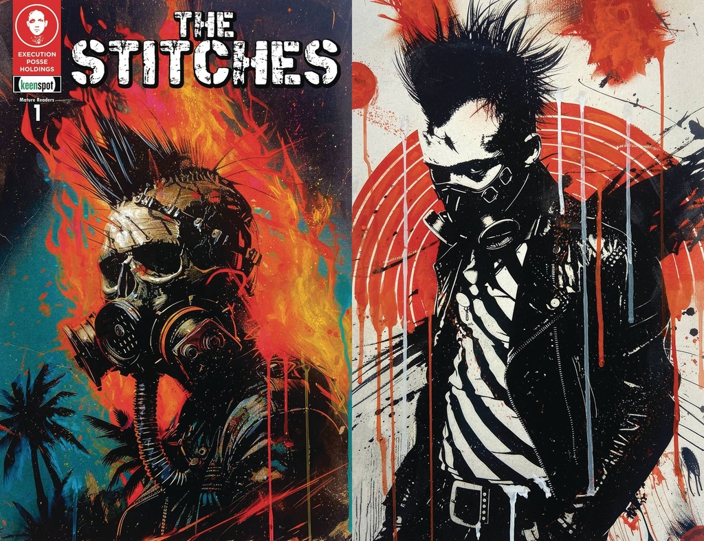 The Stitches #1 of 3 (Cover F Holofoil Flip Variant)