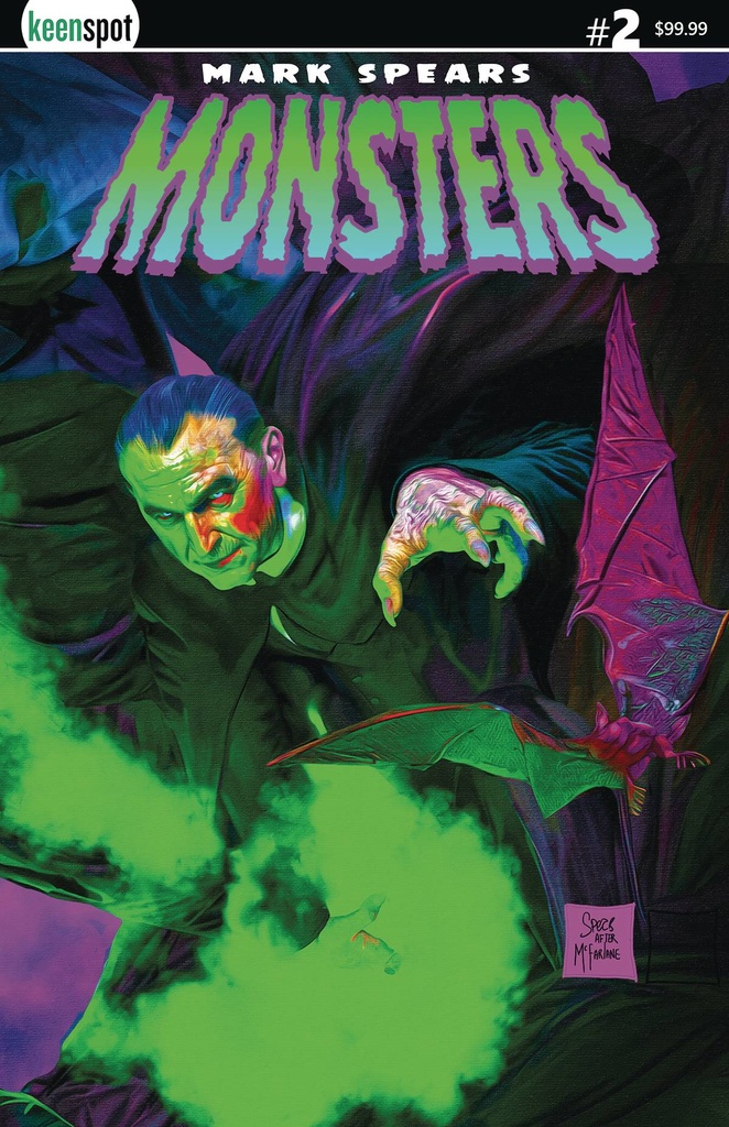 Mark Spears Monsters #2 (Cover G Metal Variant)