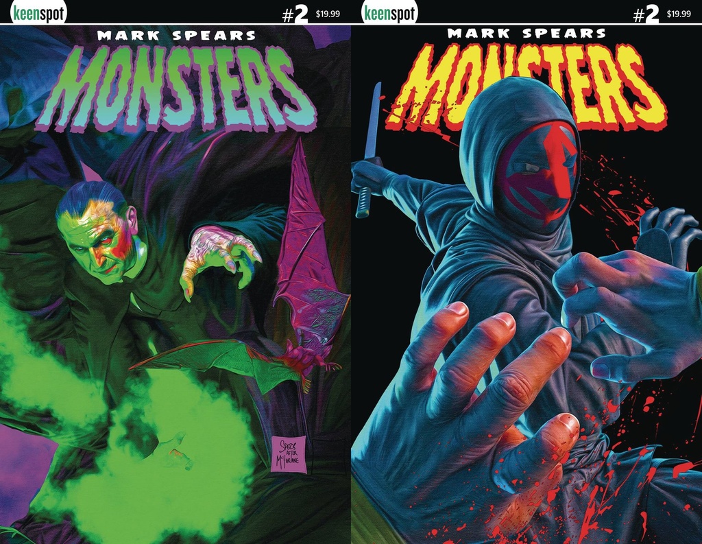 Mark Spears Monsters #2 (Cover F Holofoil Flip Variant)