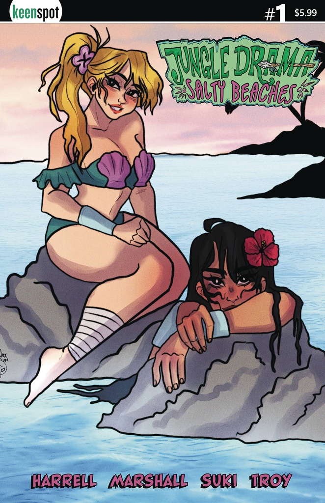 Jungle Drama: Salty Beaches #1 (Cover F Nat Suki)