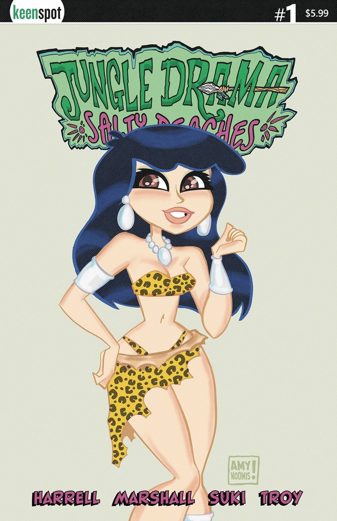 Jungle Drama: Salty Beaches #1 (Cover E Amy Noomis)