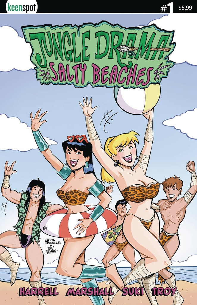 Jungle Drama: Salty Beaches #1 (Cover A Erick Marshall)