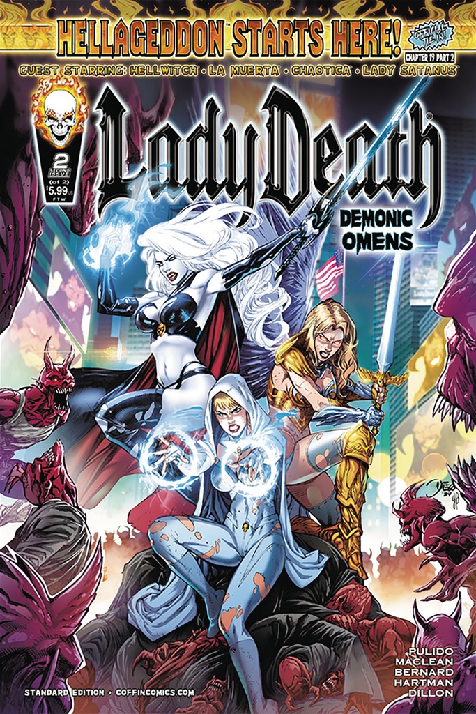 Lady Death: Demonic Omens #2 of 2 (Cover A Diego Bernard)