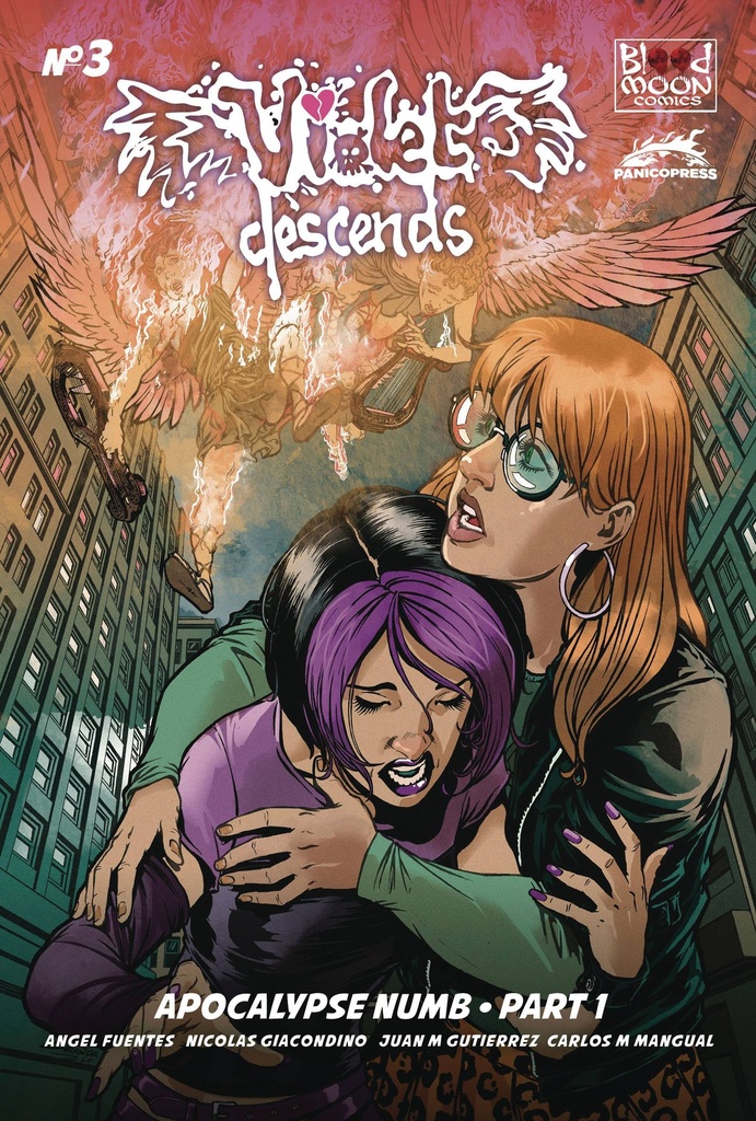 Violet Descends #3 of 4 (Cover B Carlos Granda & Nahuel Sb)