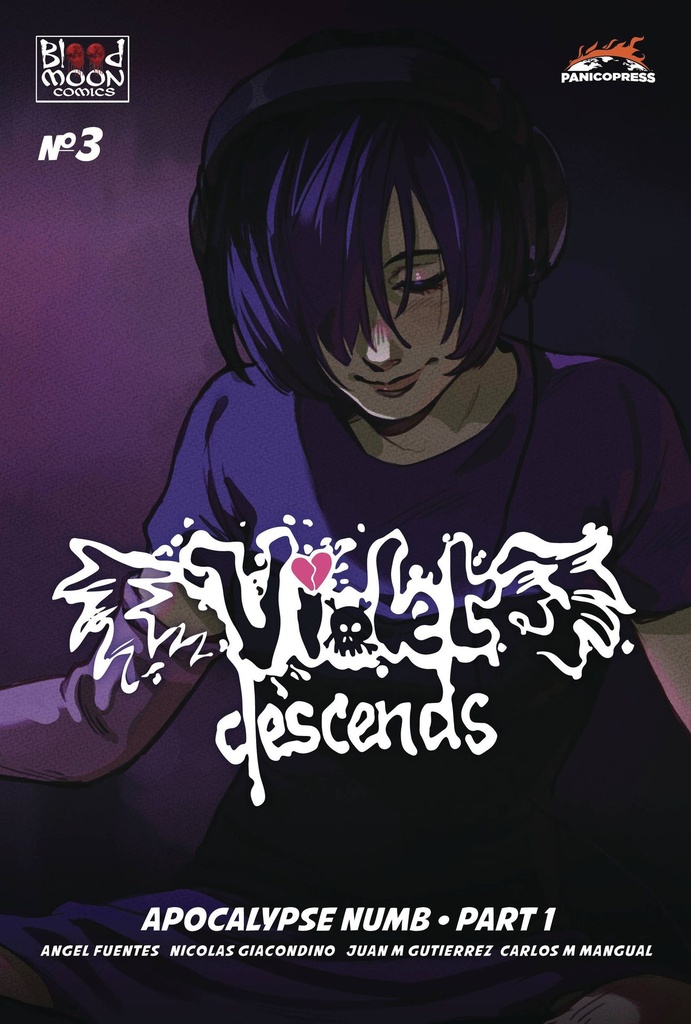 Violet Descends #3 of 4 (Cover A Nayla Aguirre Limited Foil Variant)