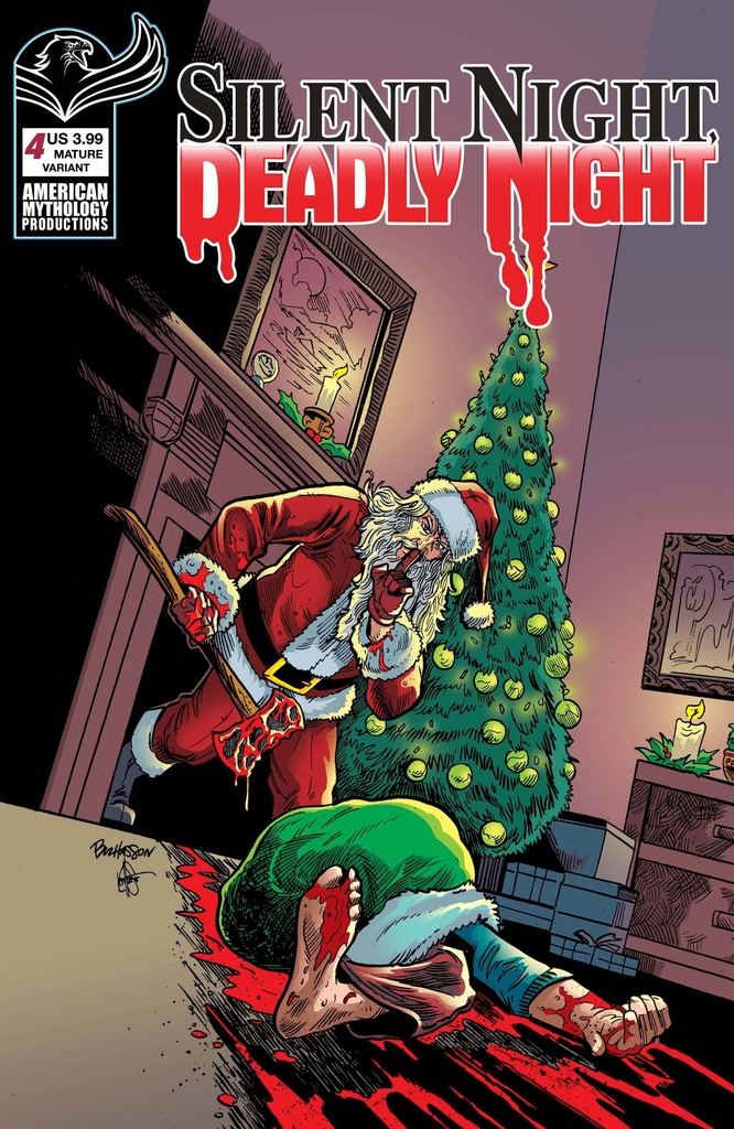 Silent Night, Deadly Night #4 (Cover B Buz Hasson)