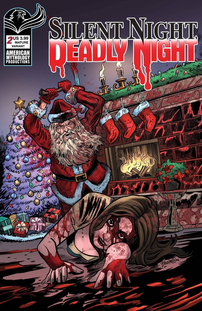 Silent Night, Deadly Night #2 (Cover B Buz Hasson & Ken Haeser)