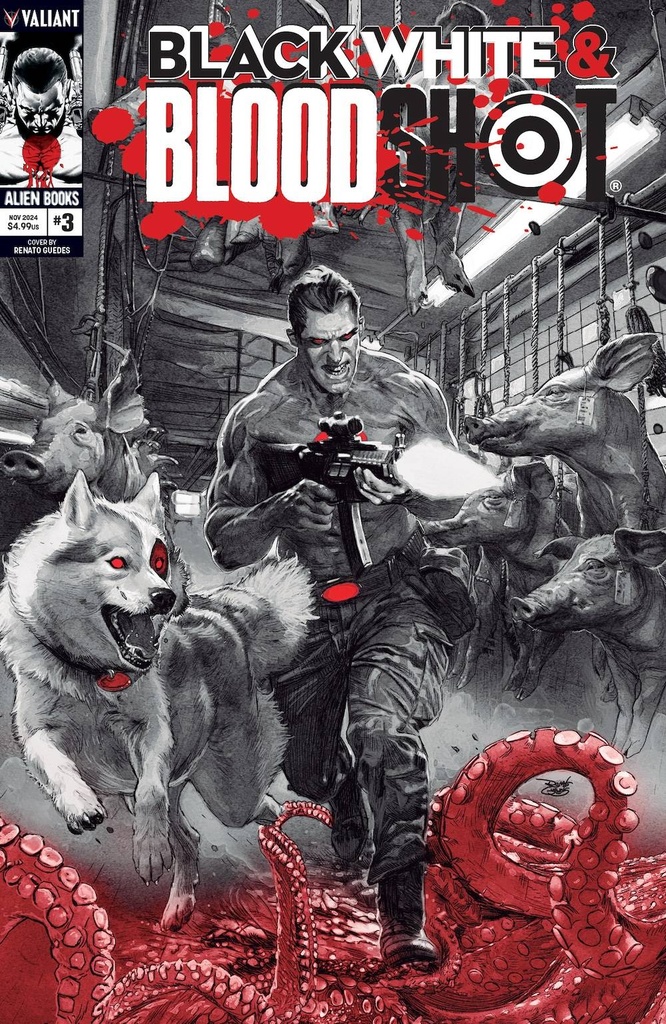 Black, White & Bloodshot #3 (Cover A Renato Guedes)