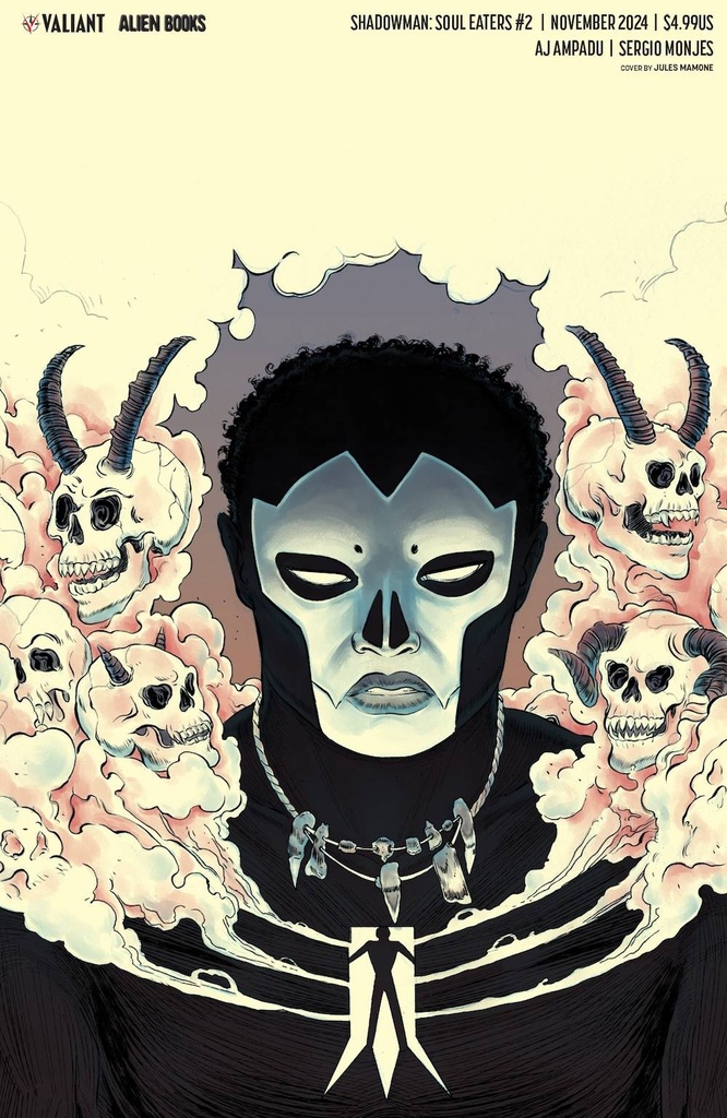 Shadowman: Soul Eaters #2 of 4 (Cover E Jules Mamone Virgin Variant)