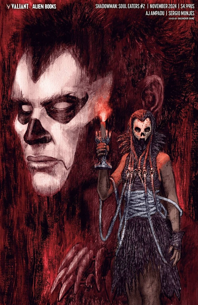 Shadowman: Soul Eaters #2 of 4 (Cover D Salvador Sanz Virgin Variant)