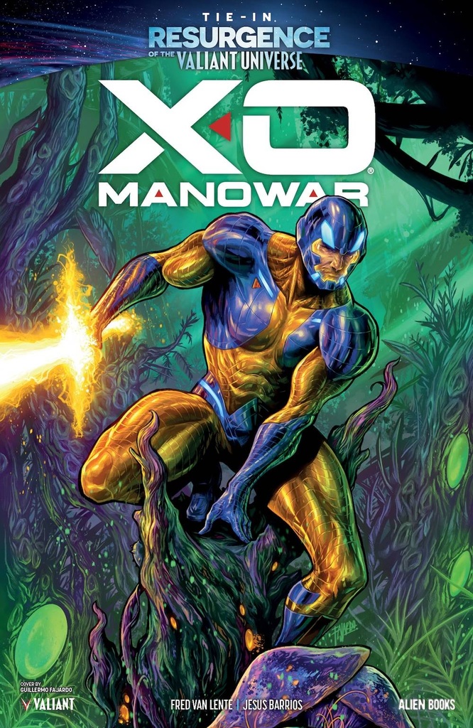 Resurgence: X-O Manowar #1 (Cover A Guillermo Fajardo)