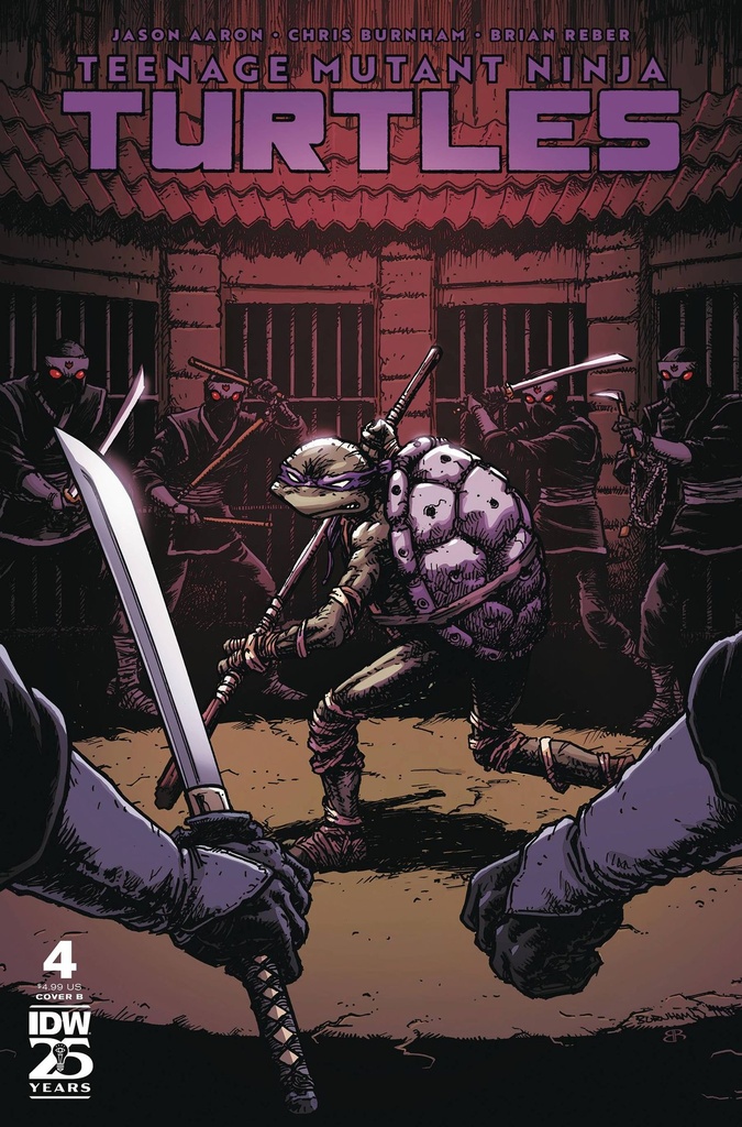 Teenage Mutant Ninja Turtles #4 (Cover B Chris Burnham)