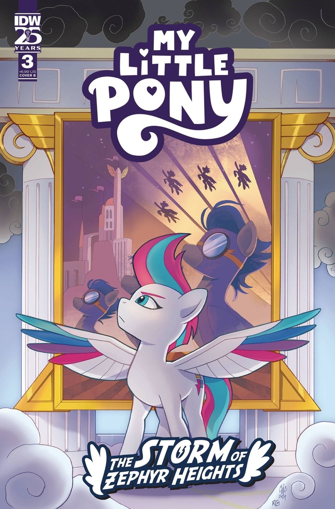 My Little Pony: The Storm of Zephyr Heights #3 (Cover B Casey Coller)